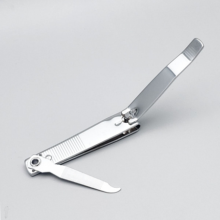 Zinger Книпсер для ногтей большой с пилкой / Classic SLN-604 F, 13 мм