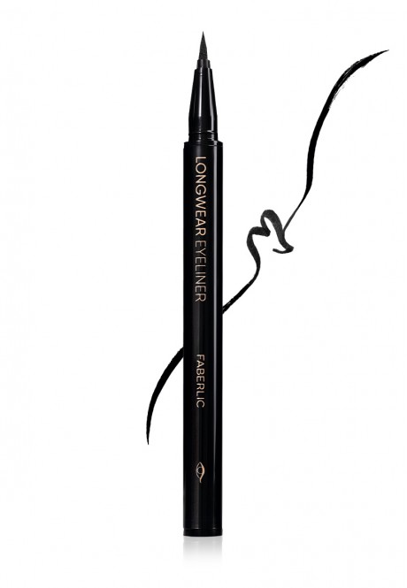 Стойкая подводка-маркер для век Longwear Eyeliner, тон черный ультраматовый