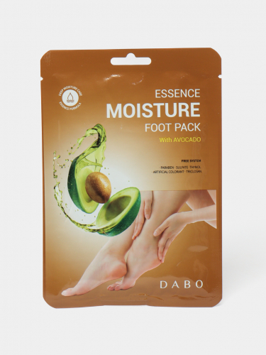 DABO/ МАСКА ДЛЯ НОГ AVOCADO ESSENCE MOISTURE FOOT PACK