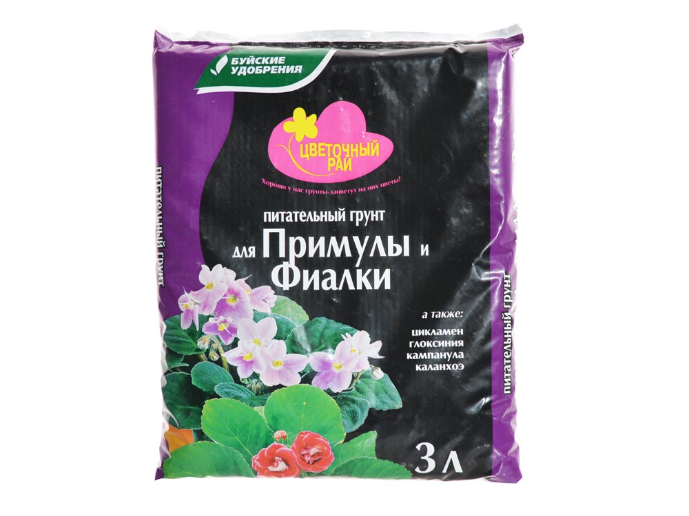 Грунт 3л Цветочный рай. Фиалка.