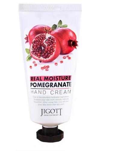 Jigott/ Крем для рук с экстрактом граната Jigott Real Moisture Pomegranate Hand Cream 100 мл