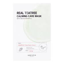 Успокаивающая тканевая маска для лица с экстрактом чайного дерева SOME BY MI REAL TEATREE CALMING CARE MASK 1шт