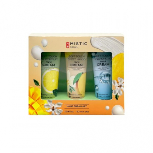 Набор кремов для рук MISTIC HAND CREAM SET  3шт по 50мл