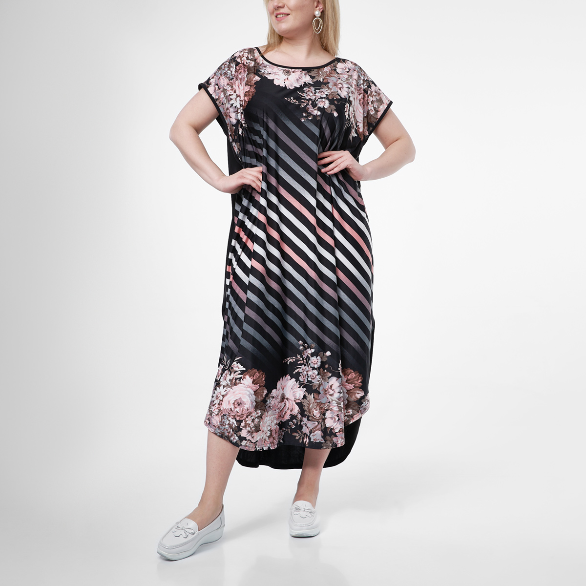 ст. цена1400руб.! Платье, трикотаж, черный