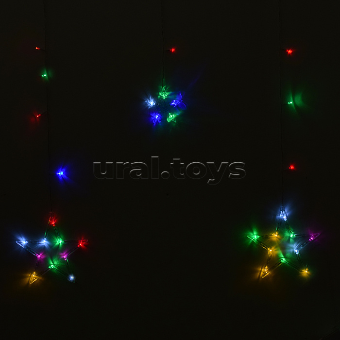 Электрогирлянда-занавес светодиодная