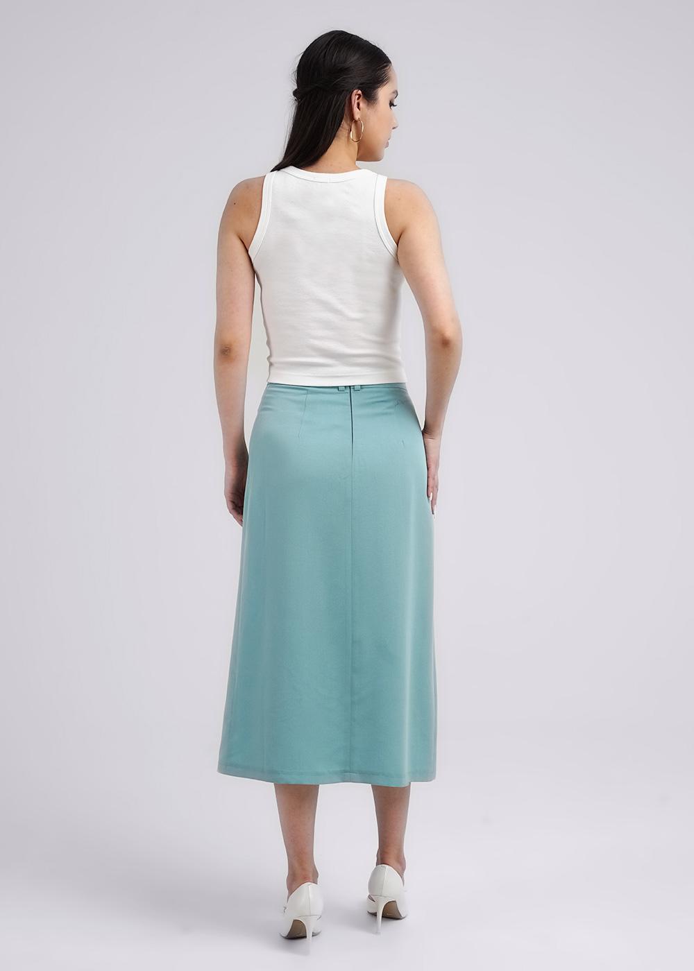 Ст.цена 1996р CLE 243032/134шт Юбка женская 243032/134шт св.зелёный