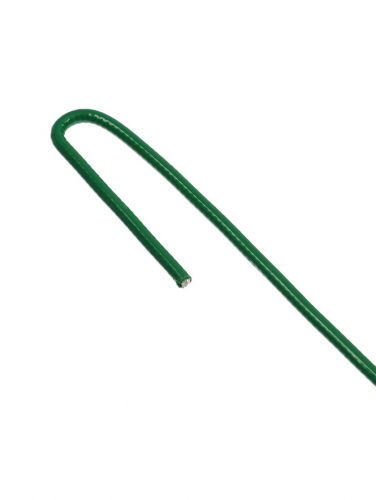 Колышек универсальный, h = 20 см, ножка d = 0.3 см,  10 шт., зелёный, Greengo