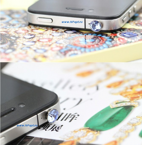 Штекер для Iphone в разъем для наушников 
