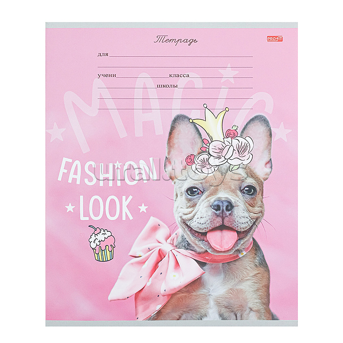 Тетрадь 12л. косая линия