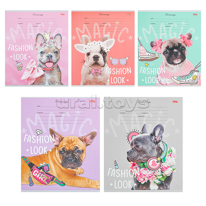 Тетрадь 12л. косая линия