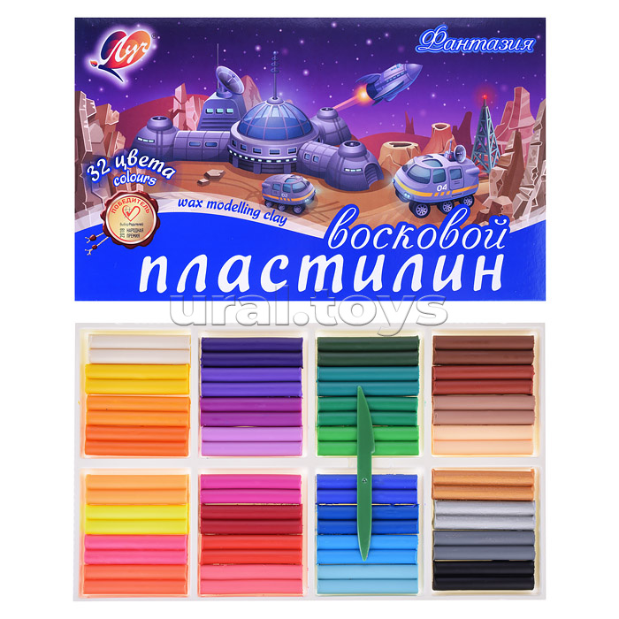 Пластилин мягкий (восковой)