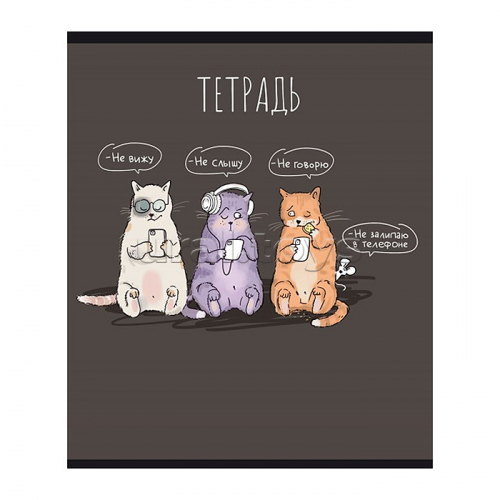 Тетрадь 24л. клетка А5 