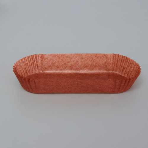 Тарталетка, коричневая, форма овал, 14×5×2.5 см