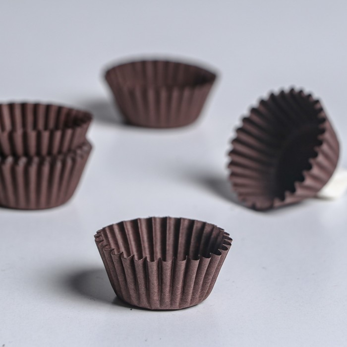 Тарталетка коричневая 2.5×1.5 см