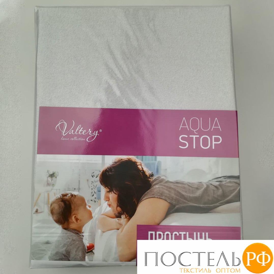 Простынь АкваСтоп Махра Микрофибра на резинке (170гр/м2) 80х200+20