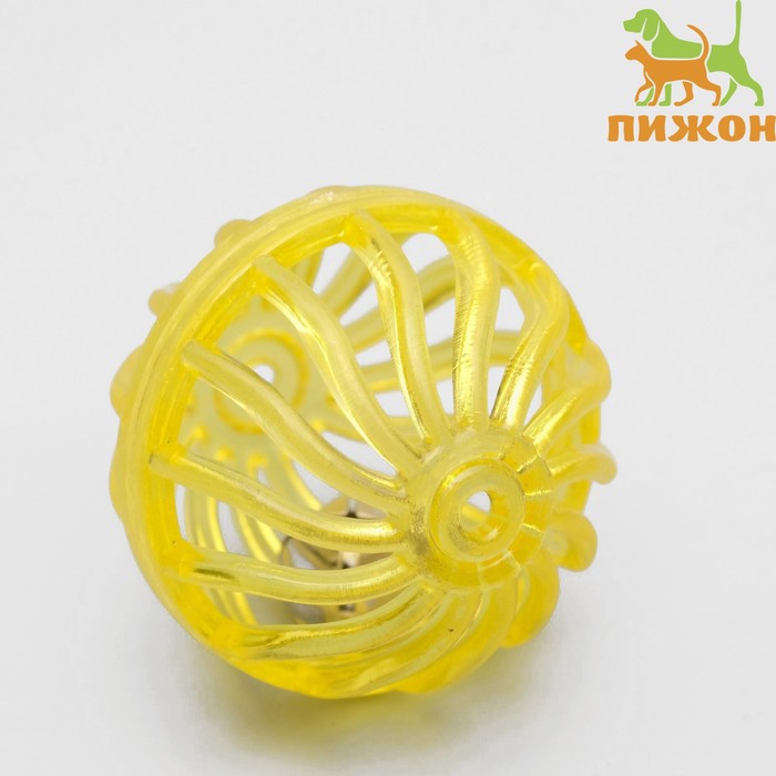 Шарик для кошек с бубенчиком
