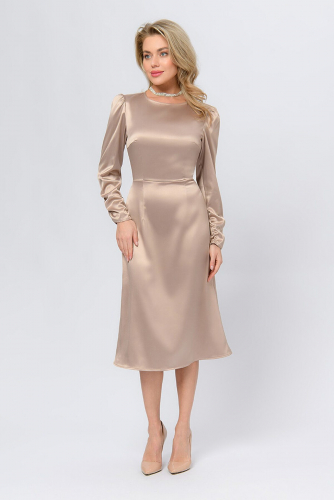 Платье 1001 DRESS #981562Бежевый