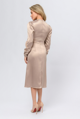 Платье 1001 DRESS #981562Бежевый