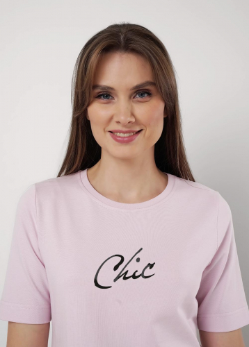 (СТАРАЯ ЦЕНА  690) CLE Футболка жен. 256706/161кдт_п