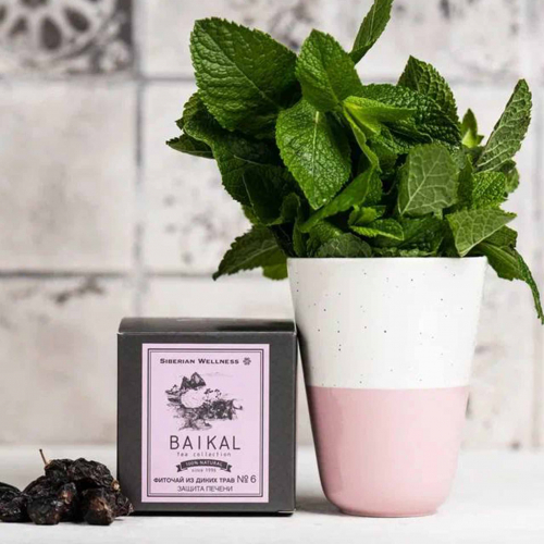 Фиточай из диких трав № 6 (Защита печени) - Baikal Tea Collection