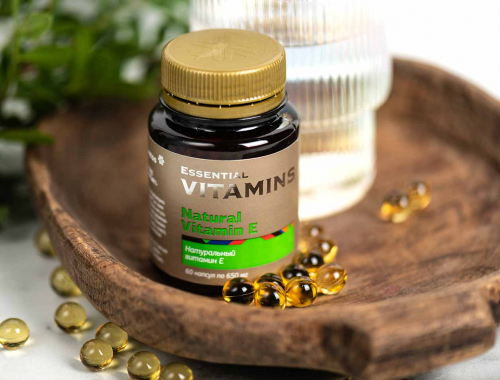 Натуральный витамин E - Essential Vitamins
