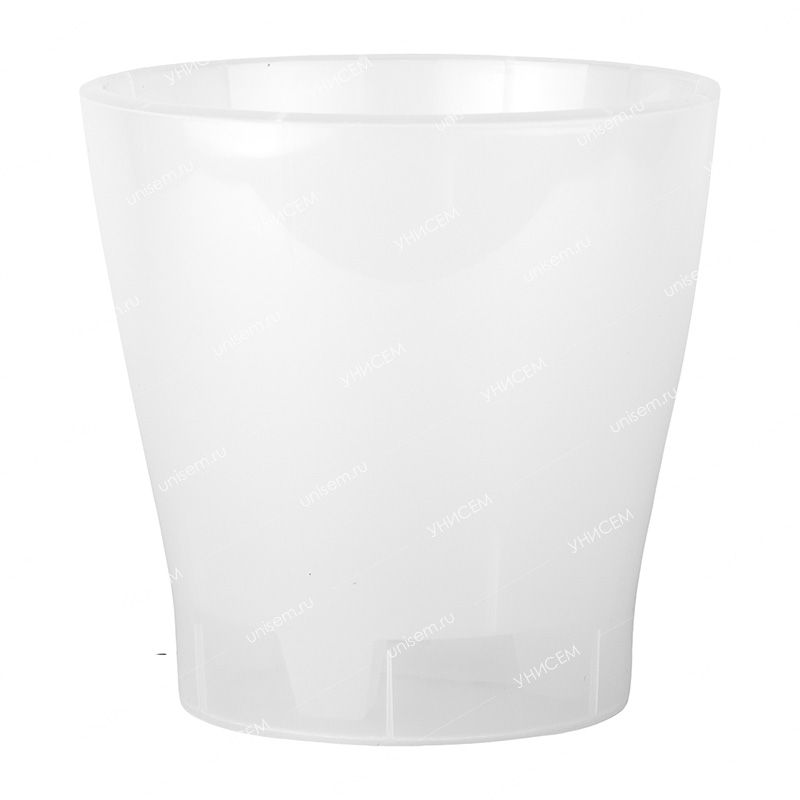 Горшок для орхидеи Лея 3,6л прозрачный с автополивом (уп.20)