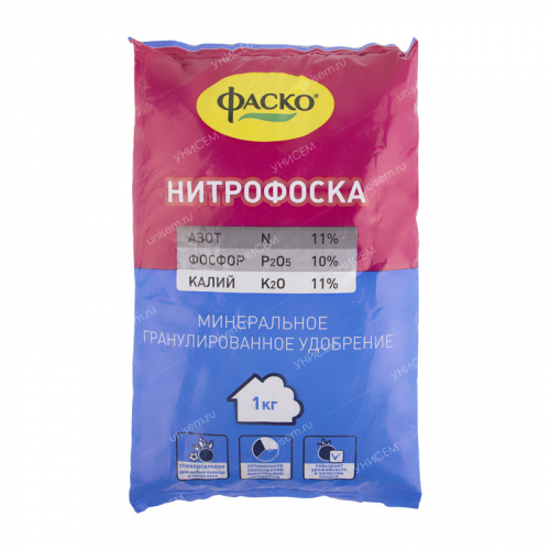 Нитрофоска 1 кг (25 шт)