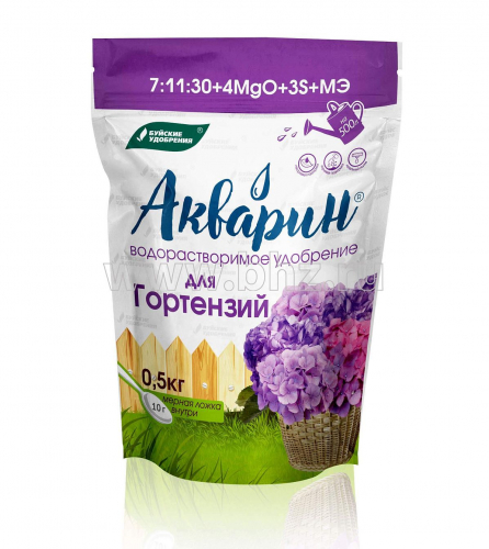 Акварин для гортензий дой-пак 0,5 кг (12 шт)