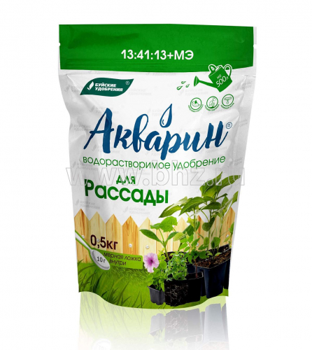 Акварин для рассады дой-пак 0,5 кг (12 шт)