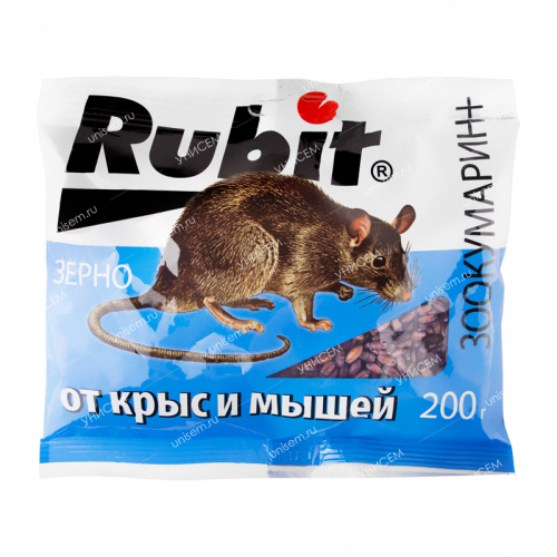 Зерно Зоокумарин+ 200 г (30 шт)