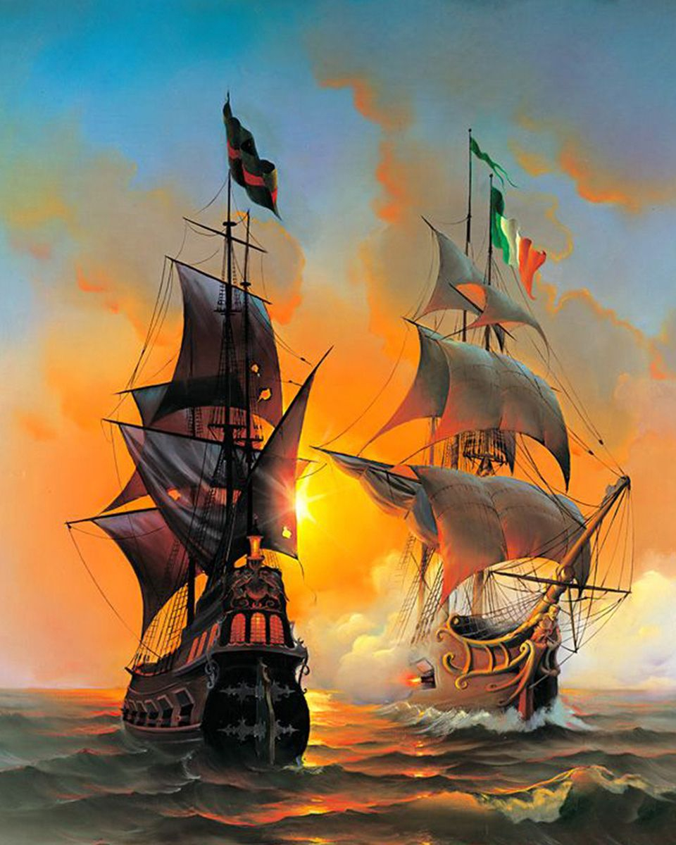 Картина по номерам на холсте и подрамнике 40х50 см