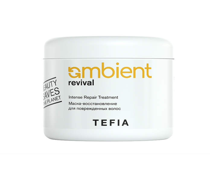 TEFIA Маска-восстановление для поврежденных волос / AMBIENT Revival