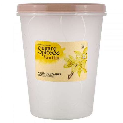 Банка для продуктов Vanilla 1л с завинчивающейся крышкой латте (уп.12)