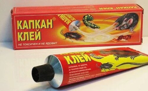 Клей Капкан от грызунов 135 г (50 шт)