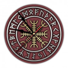 MCH063 Часы настенные Крест непобедимости 20см, пластик