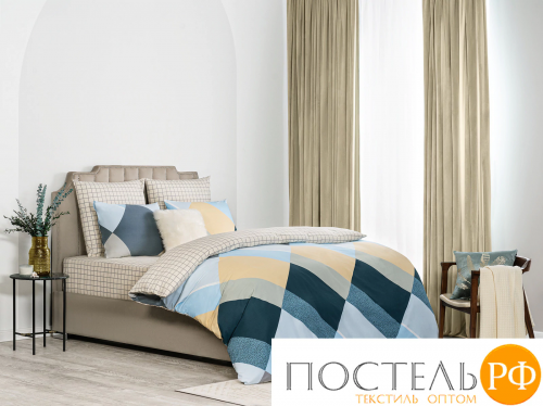 PRIME PRIVE ДЮМОН КПБ 200х220( +/-5см)-1/215х250-1/50х70-2, 4 пр., хл./сатин