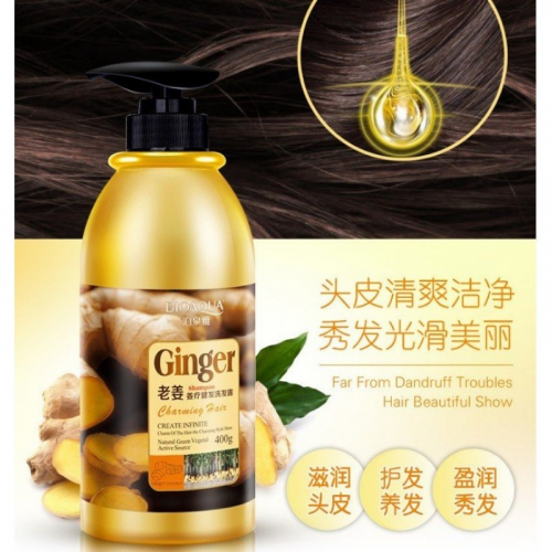 ИМБИРНЫЙ ШАМПУНЬ ДЛЯ ВОЛОС БЕЗ СИЛИКОНА BIOAQUA GINGER SHAMPOO