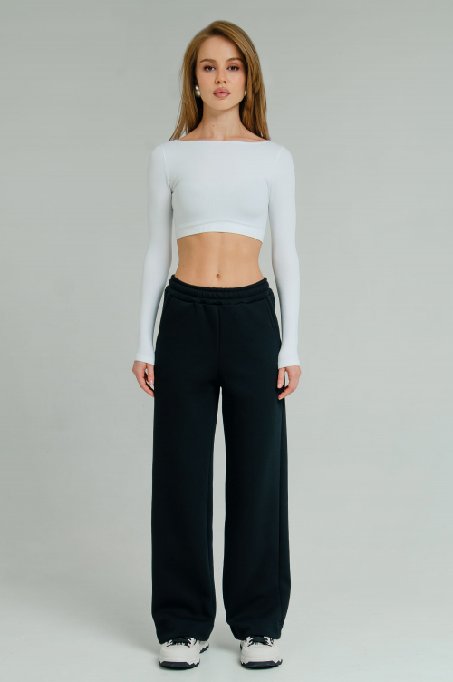 Арт. 7903 Брюки оверсайз с начесом 44-50 (4 шт)