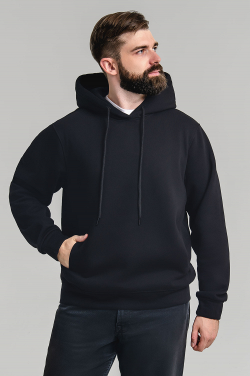 Арт. 69302 Толстовка мужская с начесом 48-58 (6 шт)
