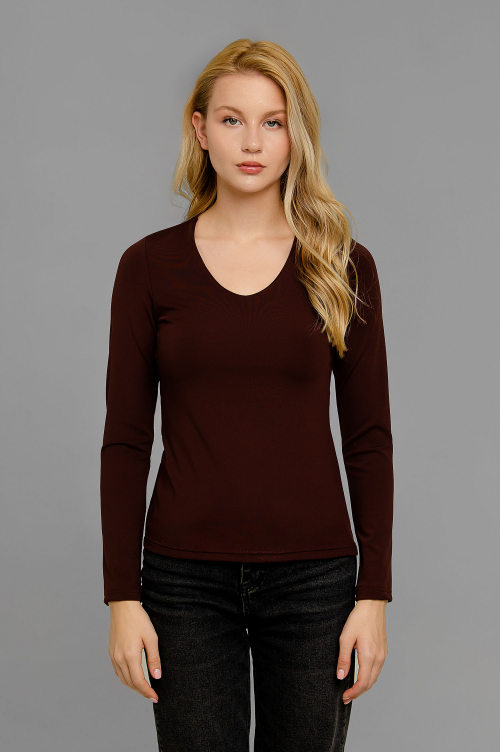 Арт. 12802/5 Лонгслив облегающий 44-50 (4 шт)
