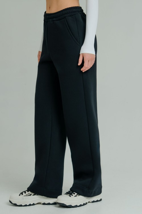 Арт. 7903 Брюки оверсайз с начесом 44-50 (4 шт)