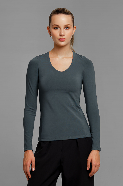 Арт. 12802/1 Лонгслив облегающий 44-50 (4 шт)