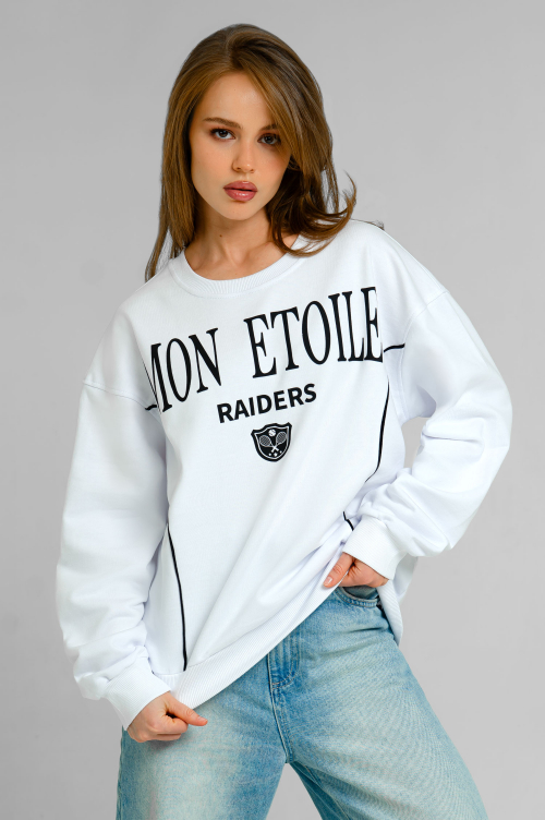 Арт. 15127 Свитшот женский оверсайз 44-50 (4 шт)