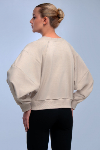 Арт. 15110/5 Свитшот женский укороченный one size (42-50)