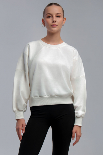 Арт. 15110/3 Свитшот женский укороченный one size (42-50)