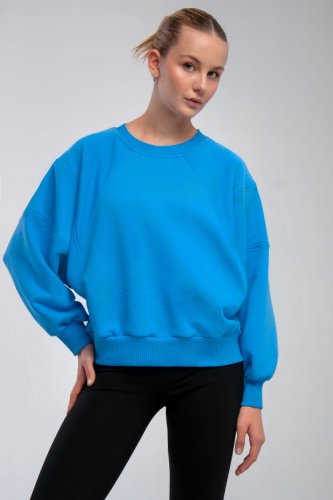 Арт. 15110/4 Свитшот женский укороченный one size (42-50)