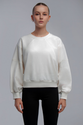 Арт. 15110/3 Свитшот женский укороченный one size (42-50)