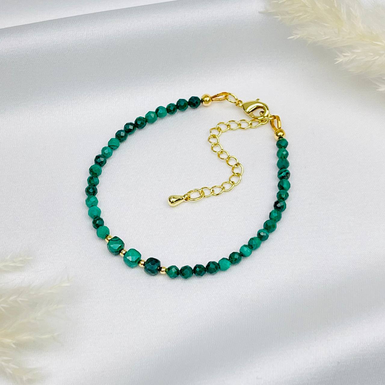 Радуга Самоцветов Браслет из Малахита