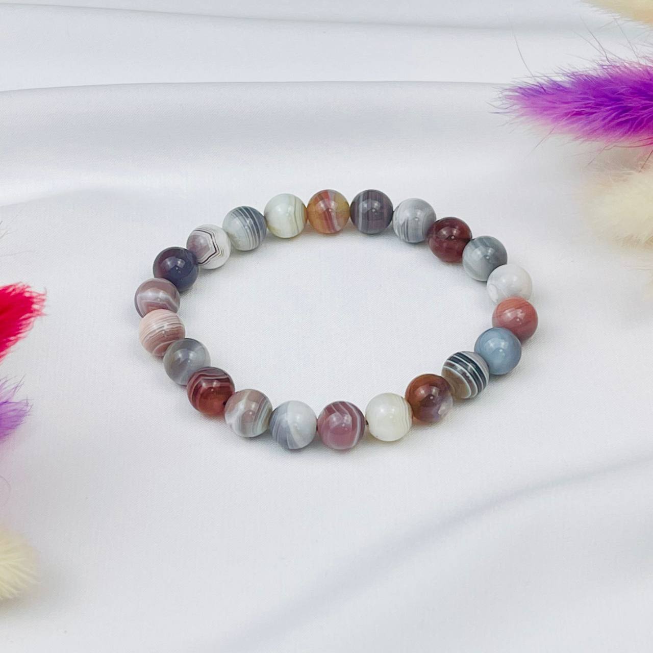 Радуга Самоцветов Браслет из ботсванского Агата