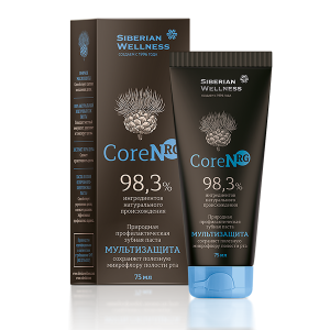 CoreNRG, природная профилактическая зубная паста